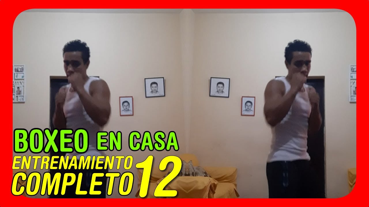 Como entrenar boxeo en casa 🥊 41 MINUTOS 🏆  RUTINA #12 💪