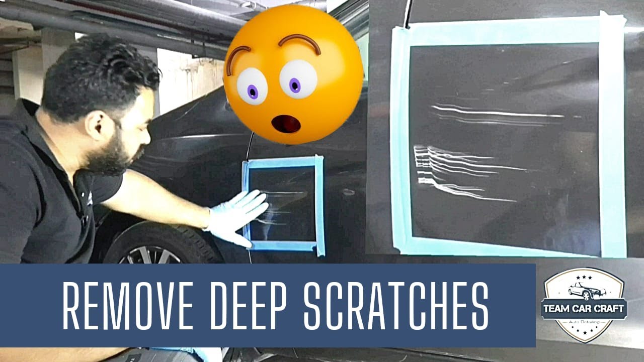 3 Easy Steps of Car Scratch Removal | How to remove deep scratches from car? Car Scratches (HINDI)