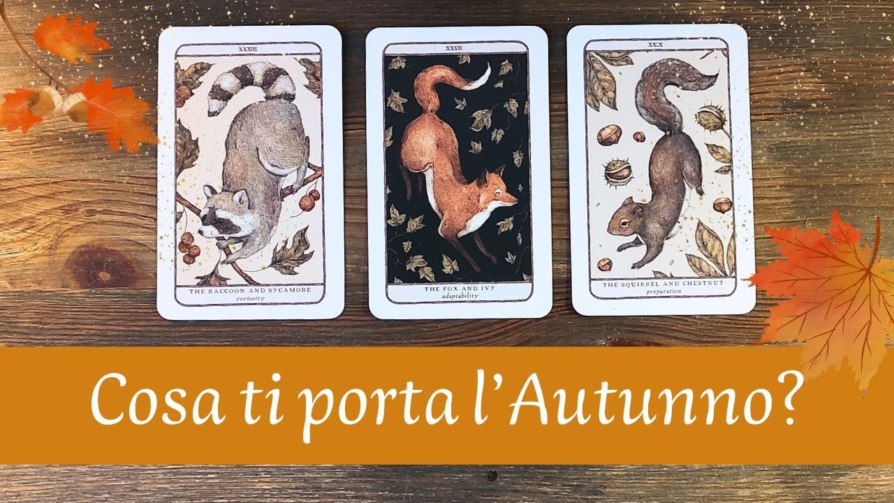 🍂​ Cosa ti porta l'Autunno? 🍂​ Tarocchi Interattivi 🍂​