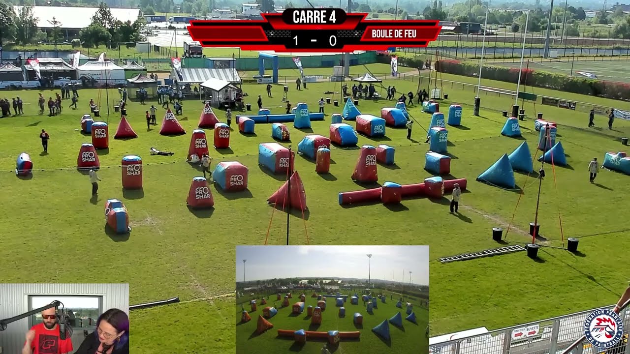 CHAMPIONNAT DE FRANCE DE PAINTBALL 2-3-4 Juin 2023  [Vendredi 2 Juin]