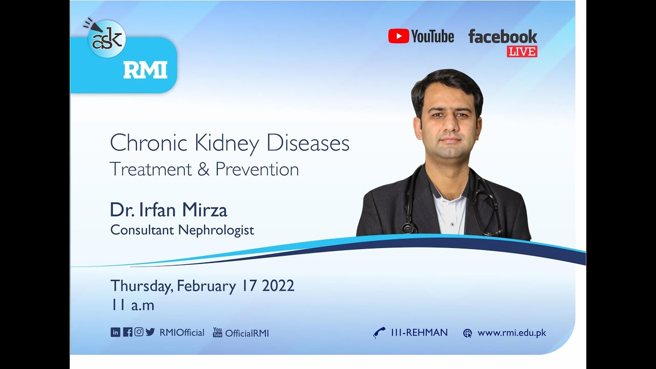 🔴Live | Chronic Kidney Diseases | ASK RMI LIVE