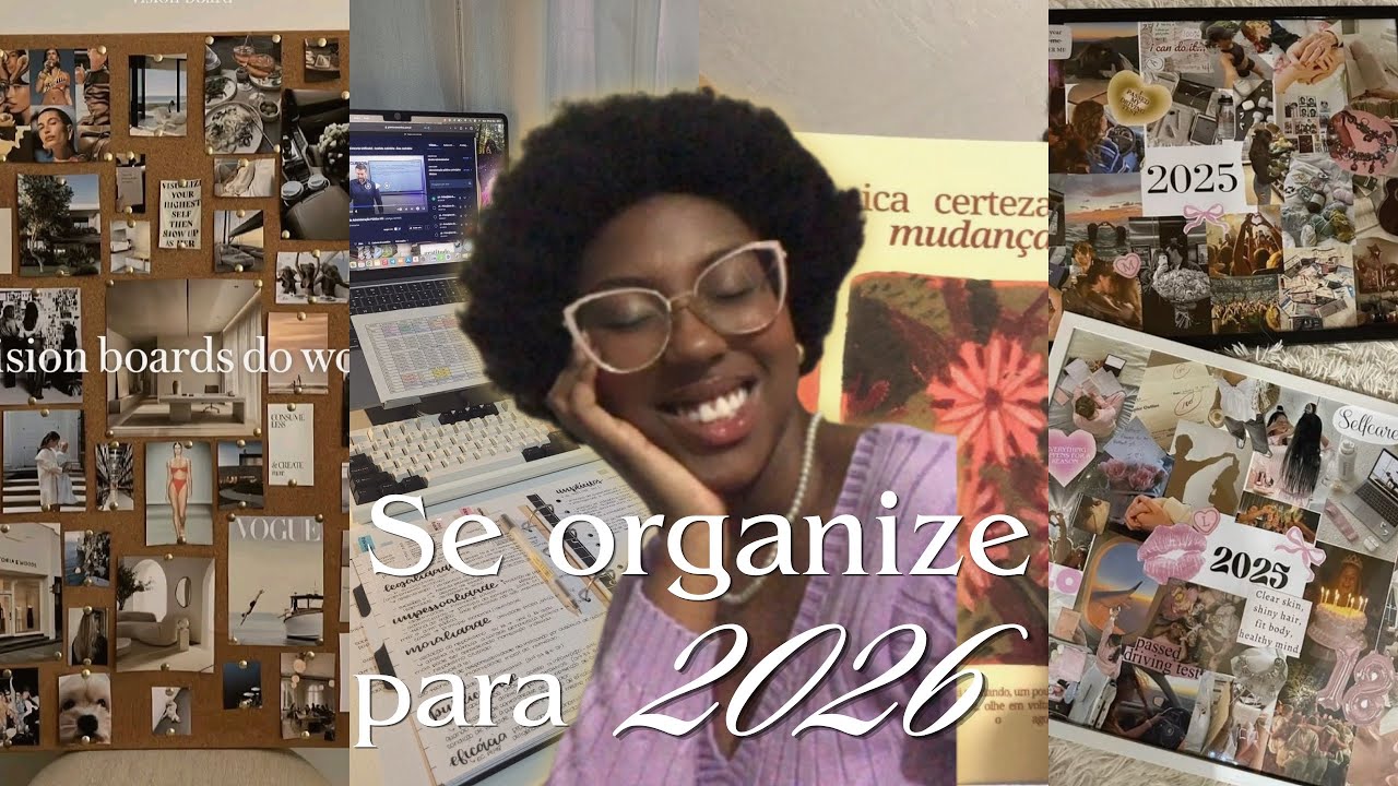 Planeje comigo seu 2026 | vison board, metas e hábitos 