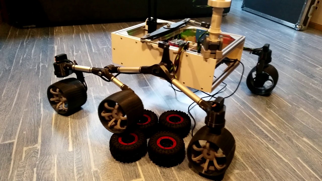 [Mars Rover 2020 Perseverance] Test des nouvelles roues !
