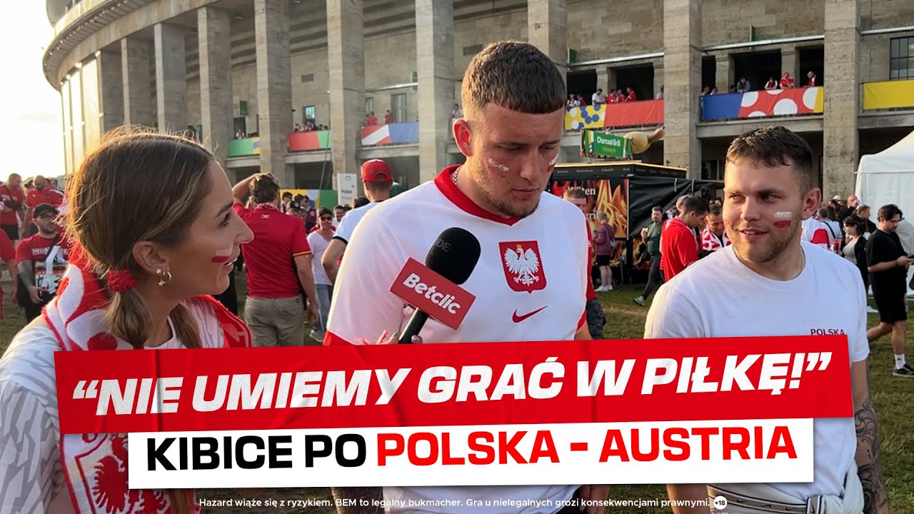 Kibice OSTRO WKURZENI po meczu Polska - Austria! MOCNE REAKCJE na gorąco spod STADIONU W BERLINIE!