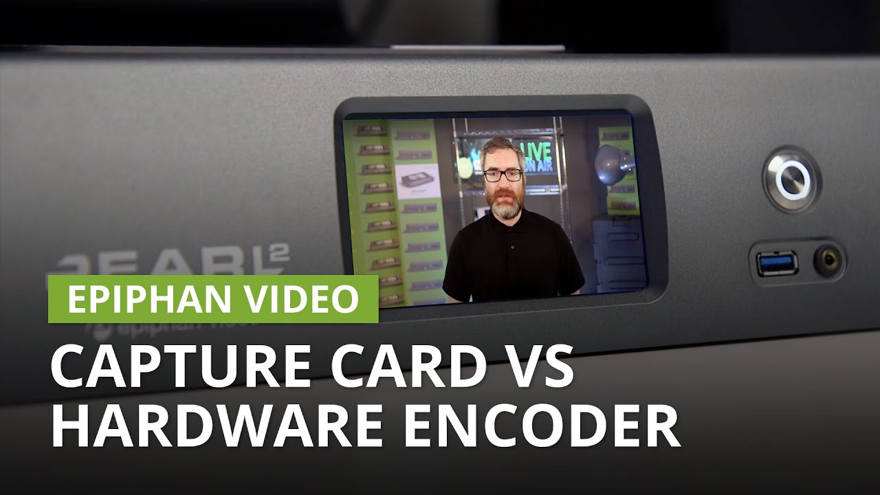Capture card vs hardware encoder: Key differences and applications