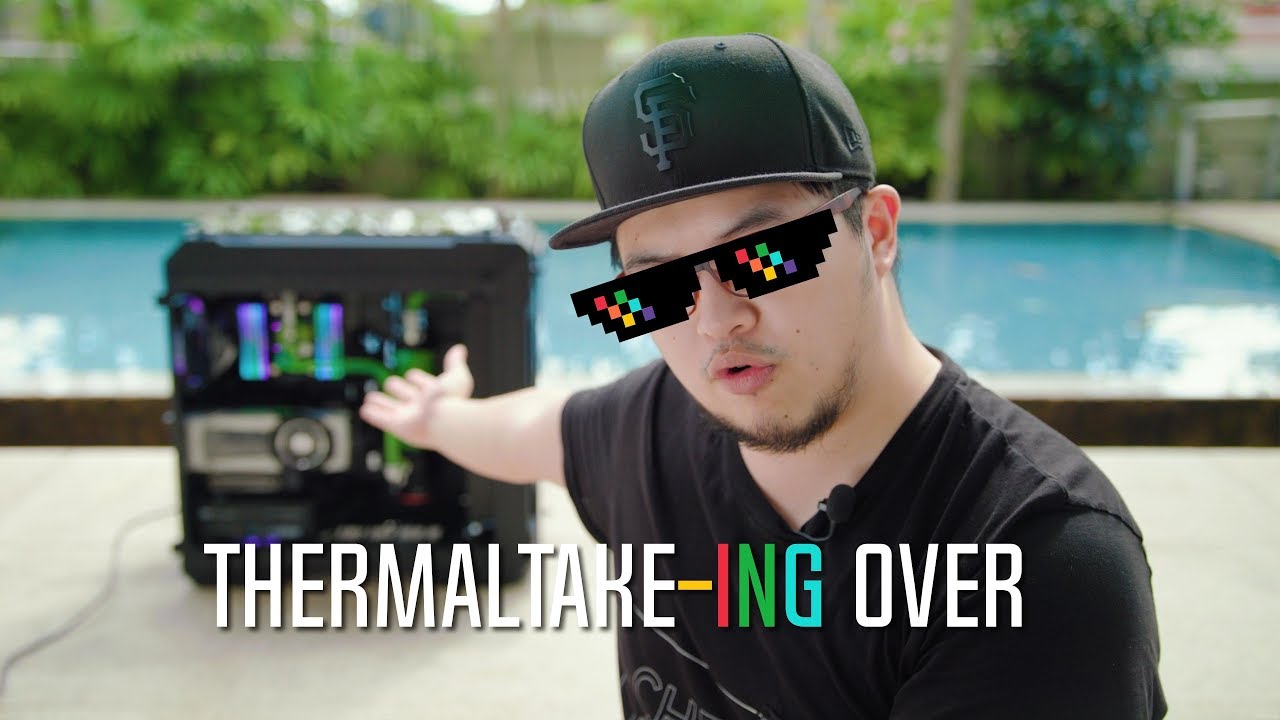 Thermaltake-ing Over - Pacific RL360 RGB Water Cooling Kit PC Build