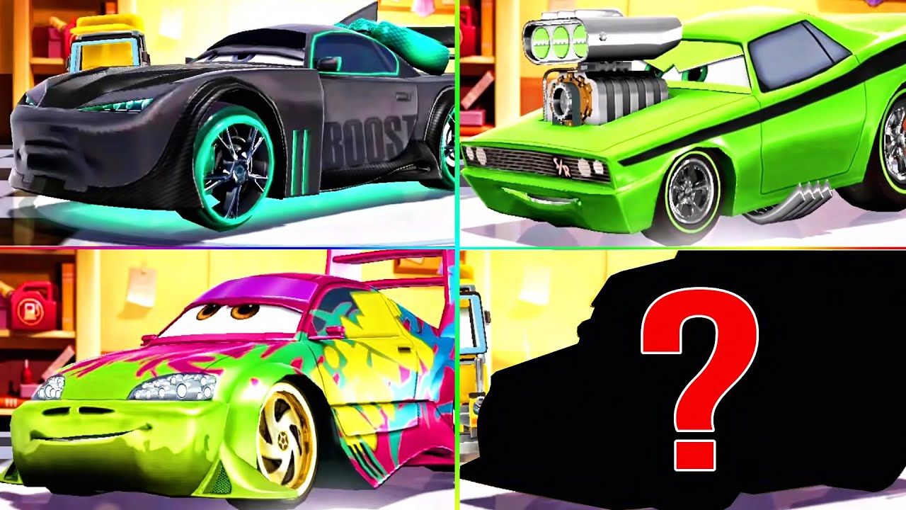 Wingo & Boost - Cars: Fast as Lightning Snot Rod & DJ