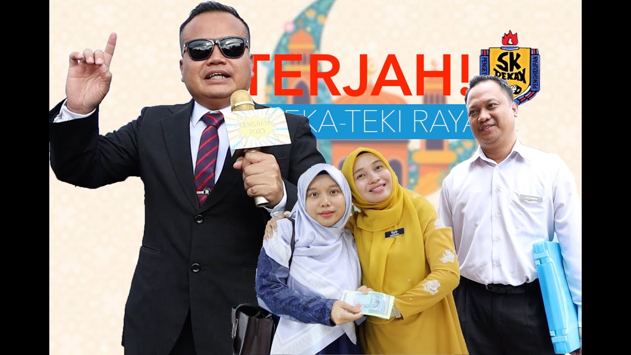TEKA TEKI LAWAK AIDIL FITRI SK PEKAN LAHAD DATU SABAH 2023