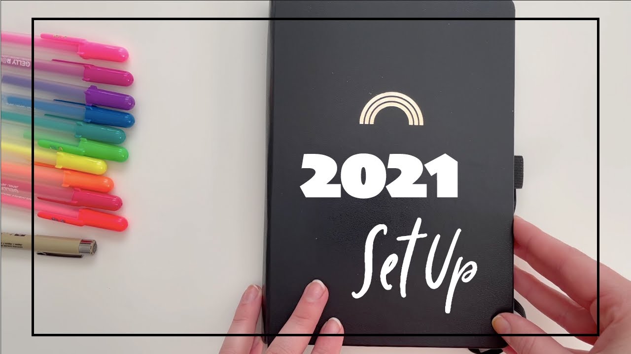 2021 Bullet Journal Set Up