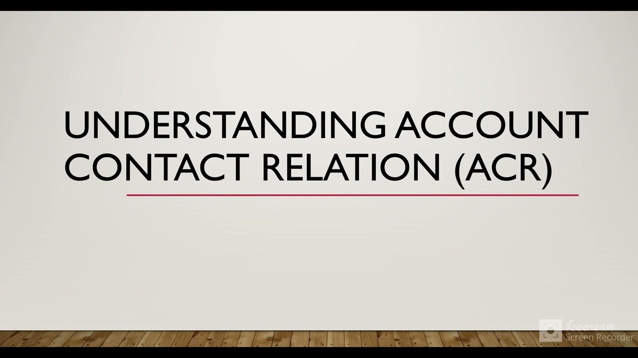Contacts to Multiple Accounts in Salesforce | AccountContactRelation
