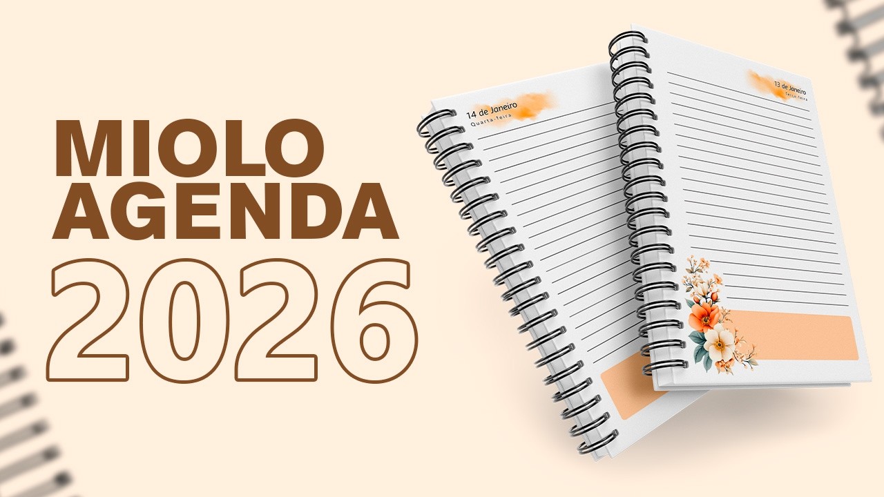 Miolo de AGENDA 2026 PDF para Imprimir