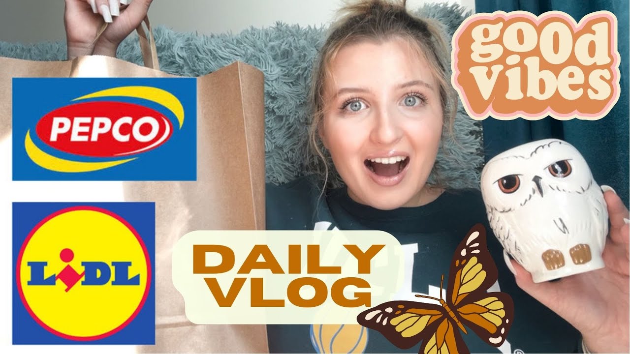 Daily Vlog | Haul Pepco si Lidl | GRWM | Cu Shiro la plimbare (Golden Retriever)