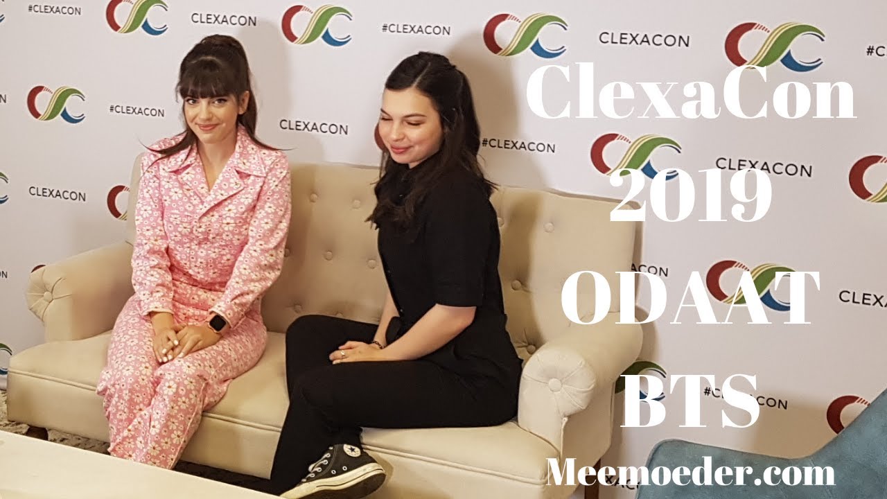 ClexaCon 2019 - ODAAT Visits The Pressroom [Exclusive BTS]
