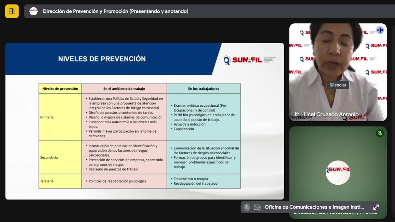 🔴 [EN VIVO]  ¿Qué son los riesgos psicosociales y cómo prevenirlos?
