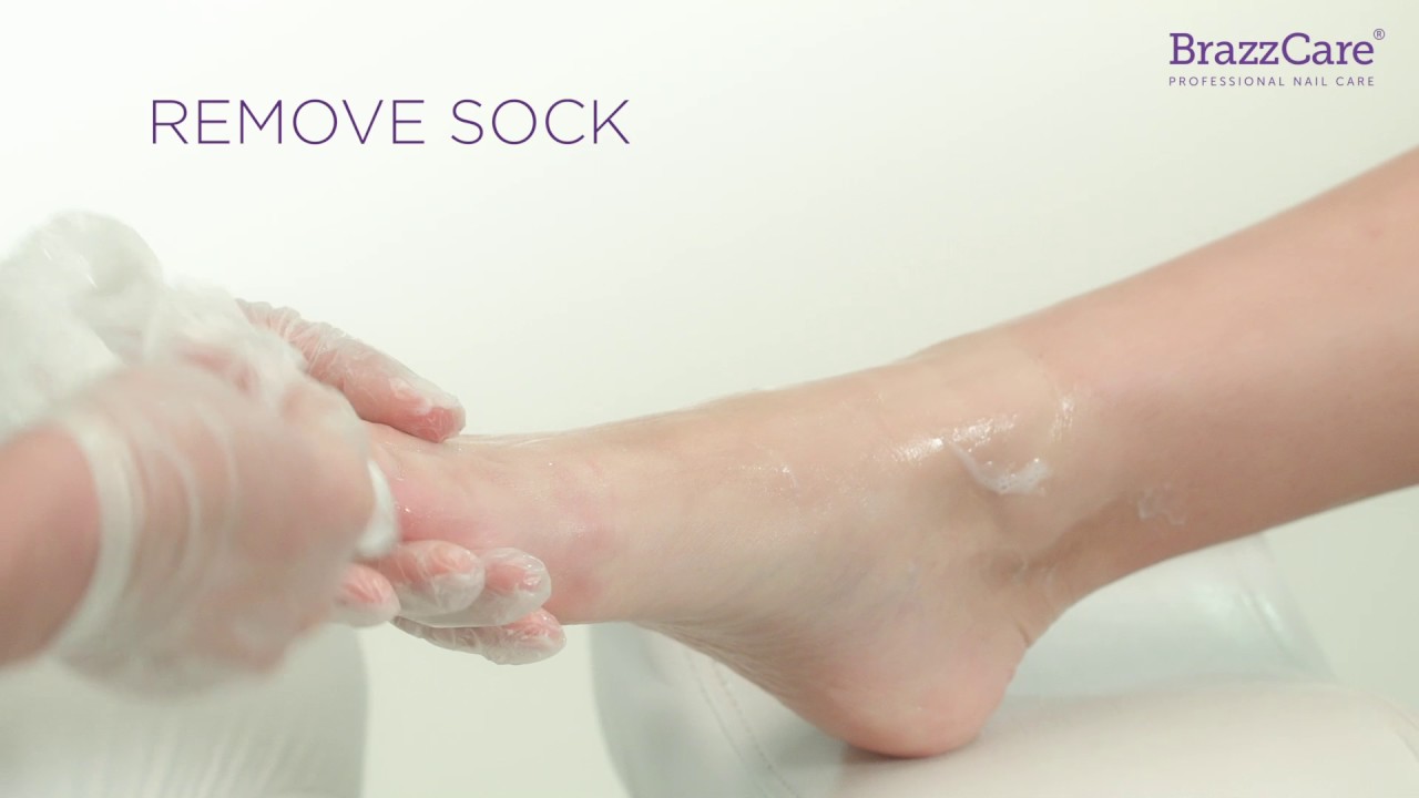 The Best Waterless Pedicure  - BrazzCare Tutorial (English)