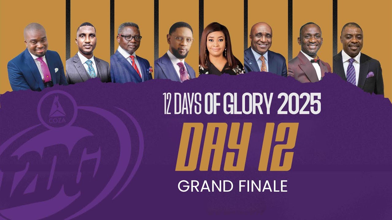 12DG 2025 Day 12, Grand Finale With Rev. Biodun Fatoyinbo | Monday, 13th January, 2025