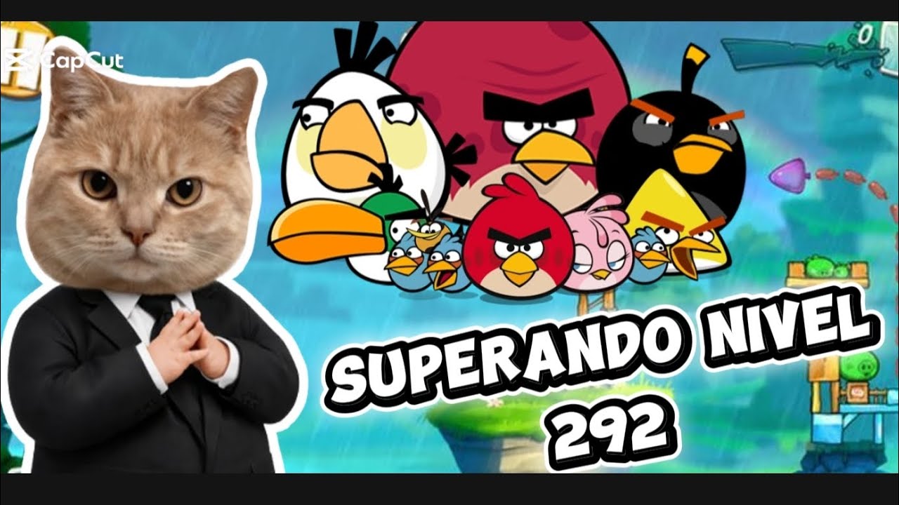Superando Nivel DIFÍCIL - ANGRY BIRDS 2 (LEVEL 292) FULL ACTION MADR3AND00 CERD000S 