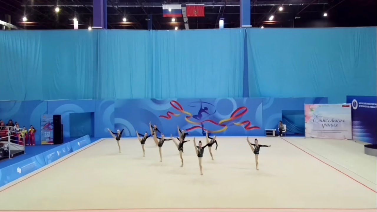 МИРА девочки 8-10 лет Первенство по эстетической гимнастике Красноярского края 