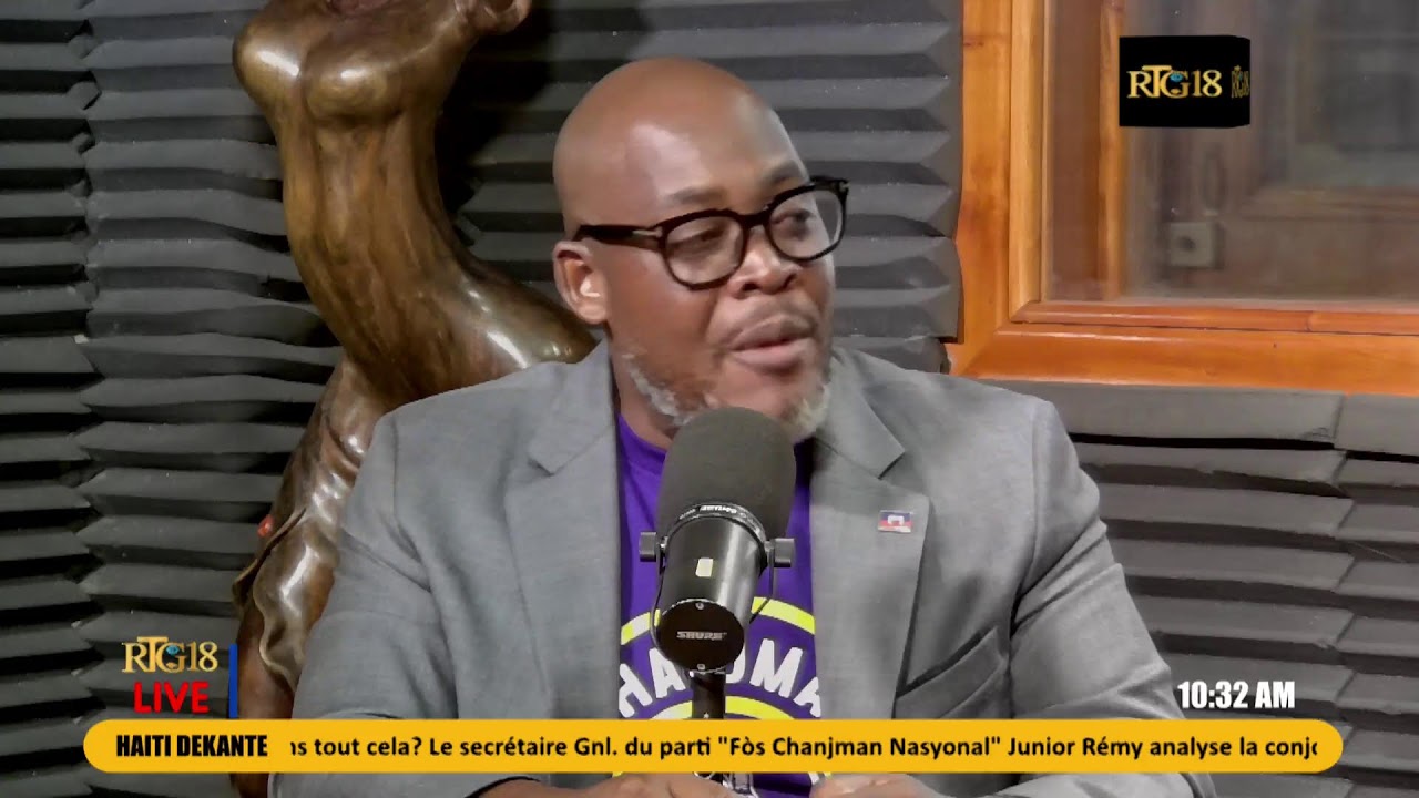 DEKANTE 30 JANVIER 2026 | Junior Rémy, Secrétaire Gnl. du parti "Fòs Chanjman Nasyonal"