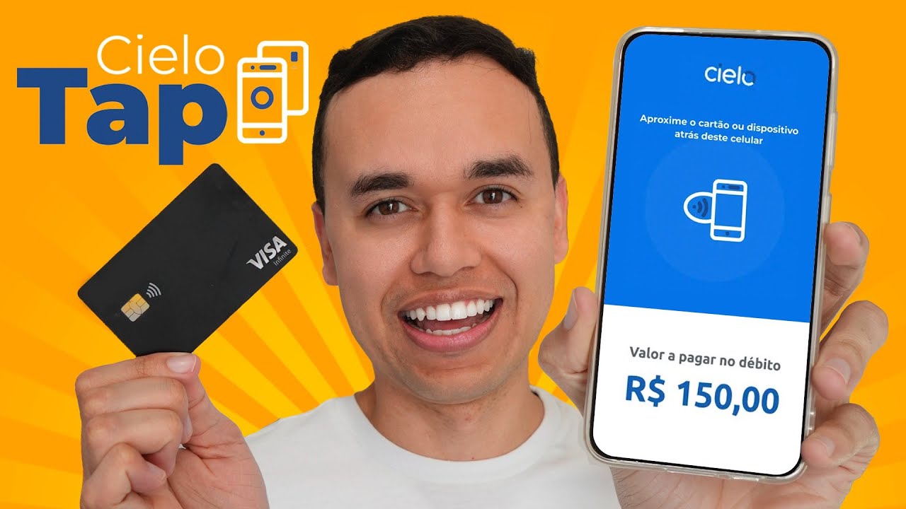 Testei o Cielo Tap - Como transformar o celular em Maquininha de Cartão [Cielo]