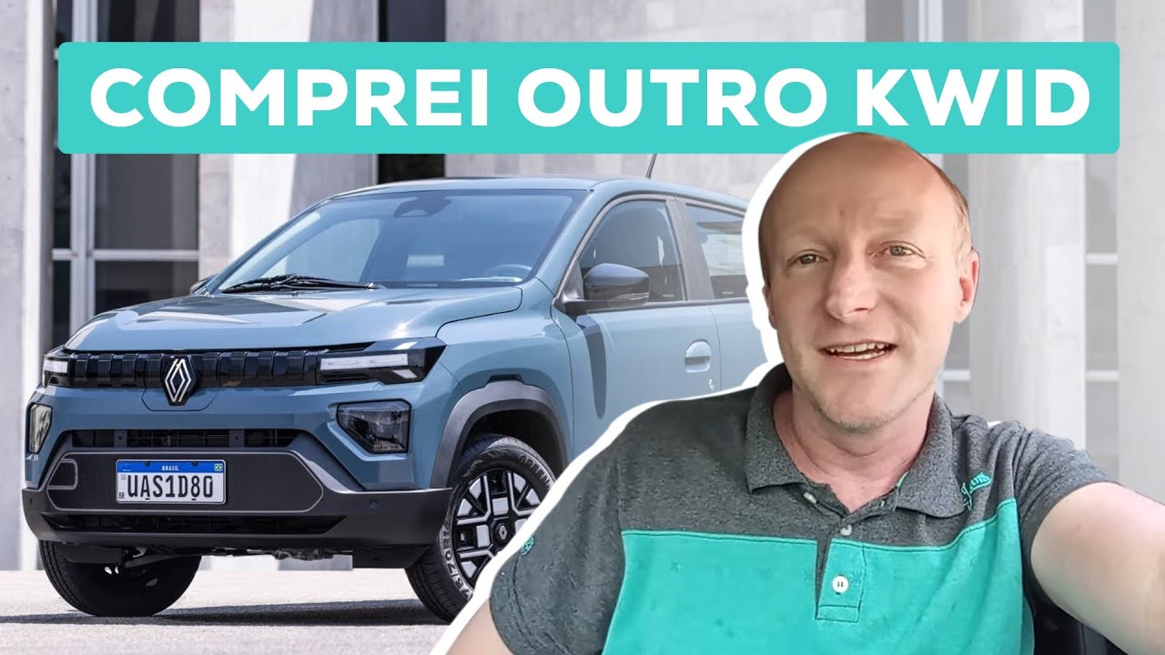 Meu kwid e-tech novo
