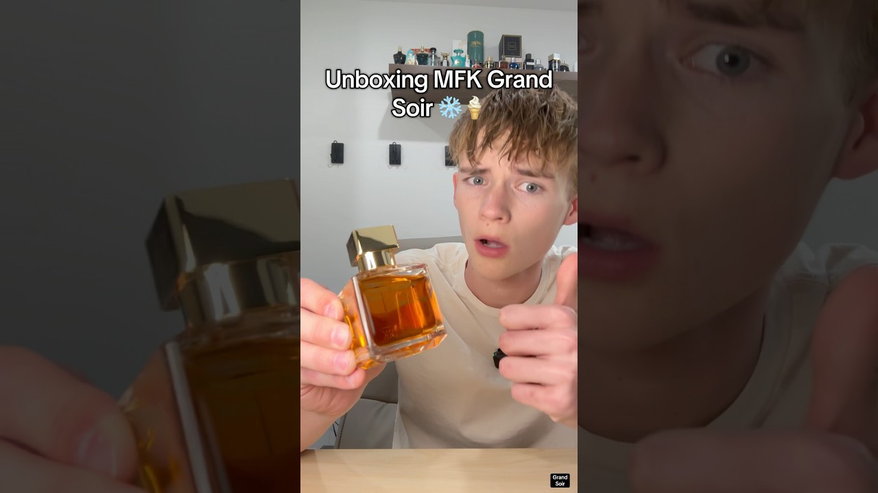 Unboxing MFK Grand Soir #cologne #fragrance #winterfragrances #colognecollection #perfumecollection