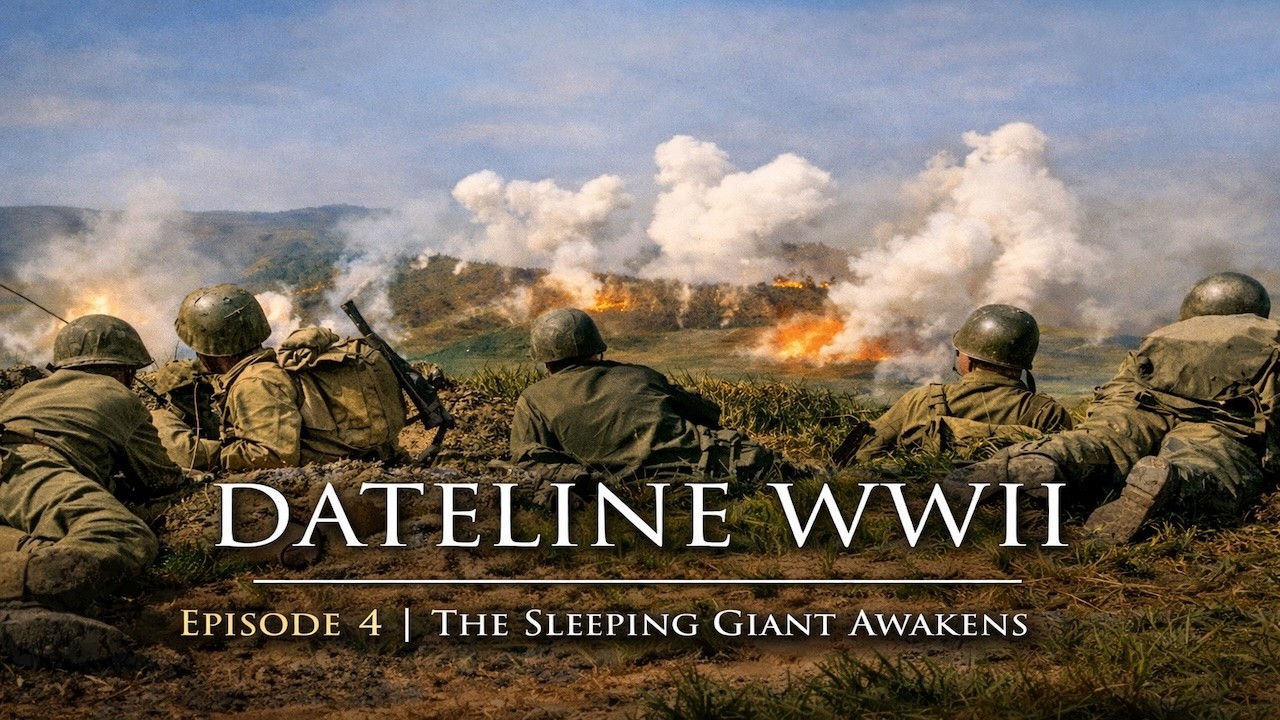The Sleeping Giant Awakens | FULL DATELINE WWII DOCUSERIES