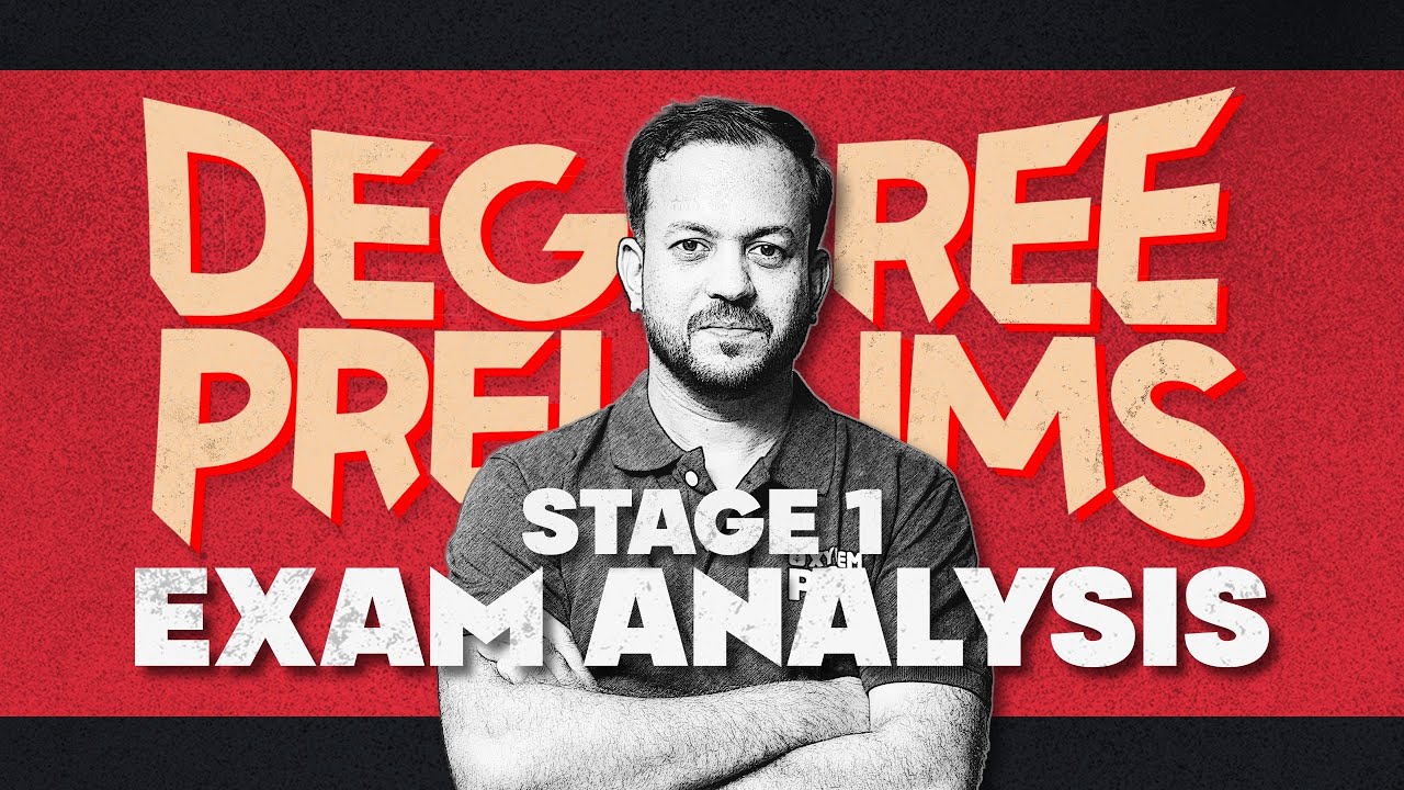 Degree Level Prelims Stage 1 Exam Analysis | Secretariat Assistant Prelims | Xylem PSC