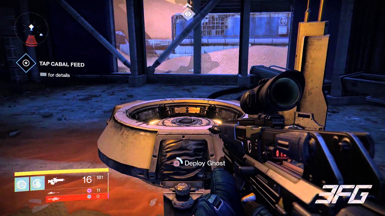 Destiny Gameplay - PS4 - Part 19 - Mars Mission 4 - RESPUTIN IS EVERYWHERE! (MechSamus) #3FG