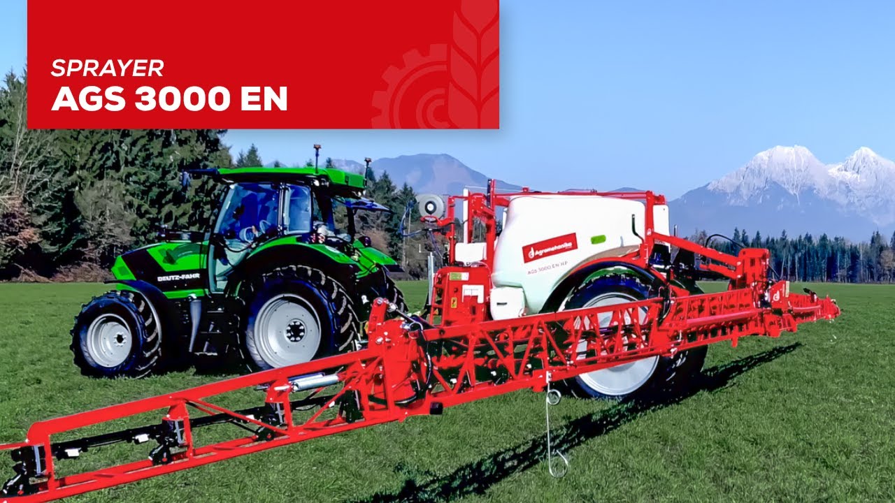 Sprayer AGS 3000 EN HPX - Full presentation I Agromehanika