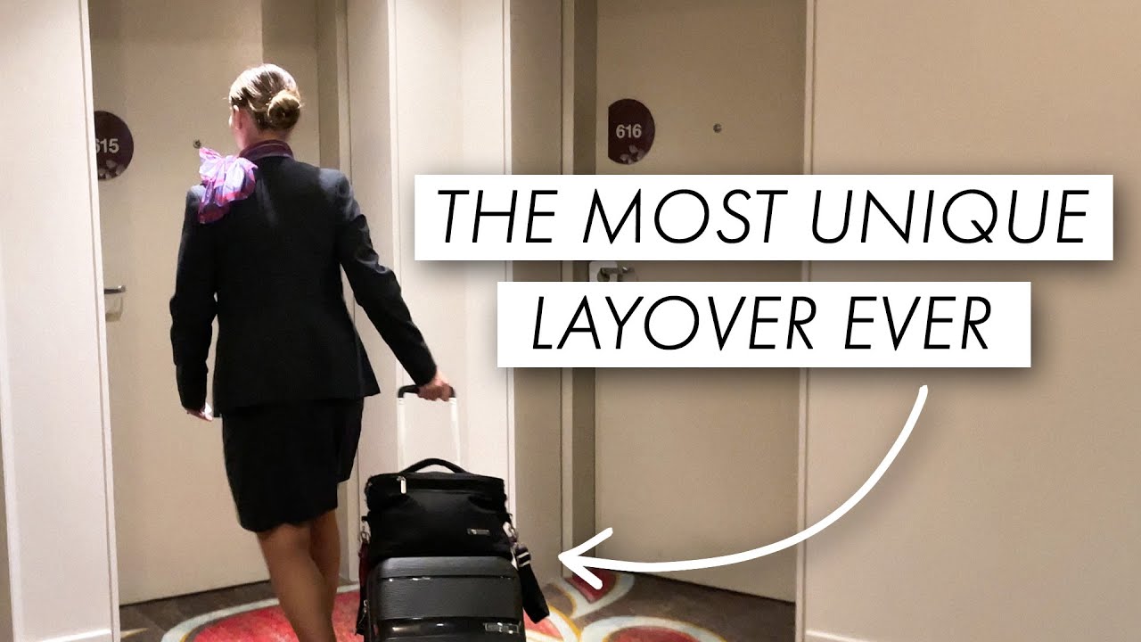 NEVER BEFORE SEEN ON YOUTUBE - Flight Attendant Vlog