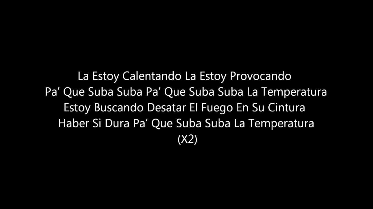 La Temperatura Maluma Ft Eli Palacios Letra