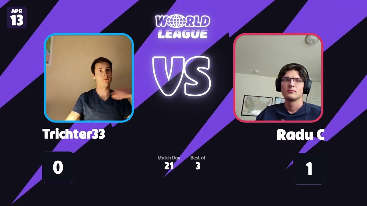 GeoGuessr World League Week 21 - Trichter33 vs Radu C
