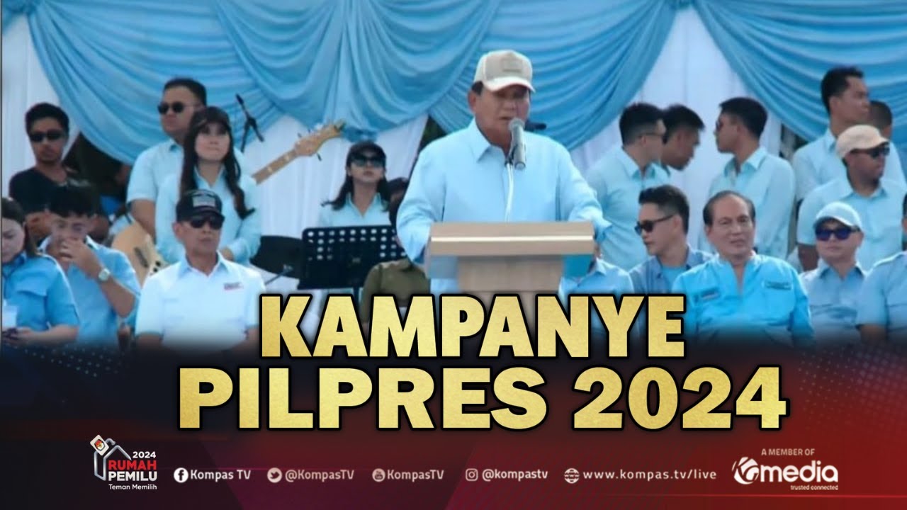 Orasi Prabowo Subianto Kampanye di Manado, Sulawesi Utara I 5 Februari 2024