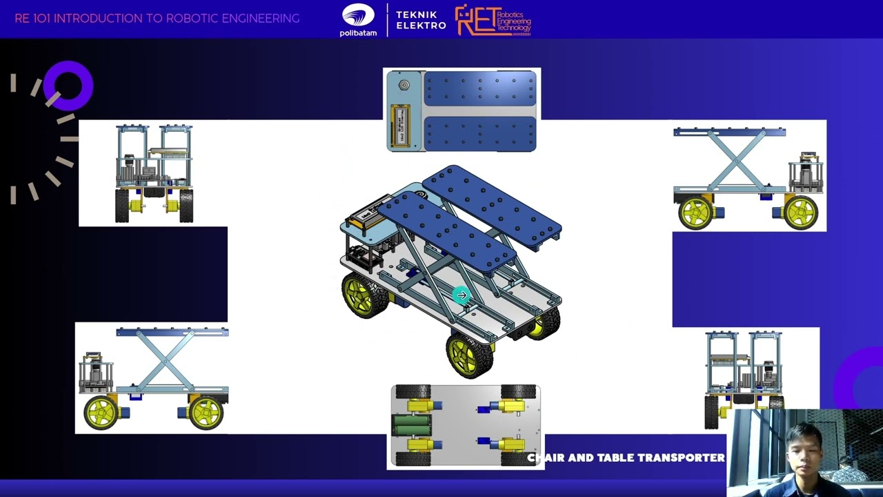 Chair & Table Transporter Robot Team 4 Benchmark Presentation (CLO-10: SO3-c7) (CLO-5: SO5-e1)