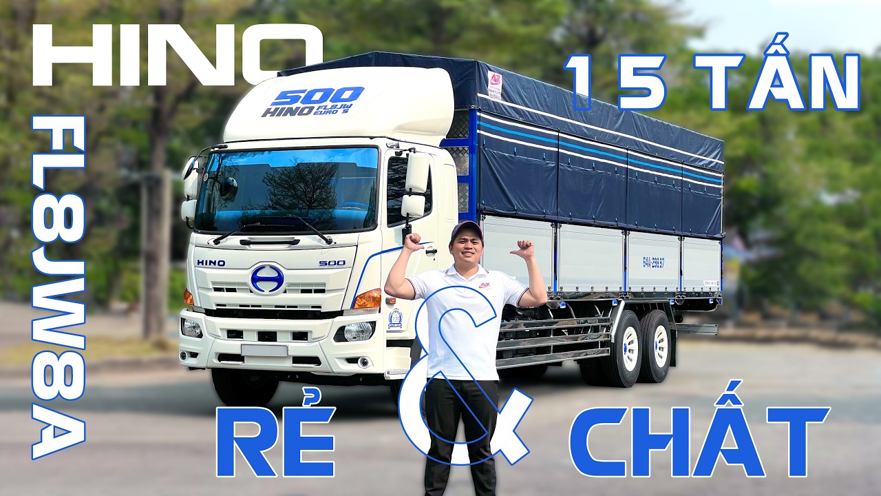 HINO 15 TẤN 2026 - Mẫu thùng nhôm RẺ mà CHẤT | Hino Vlog