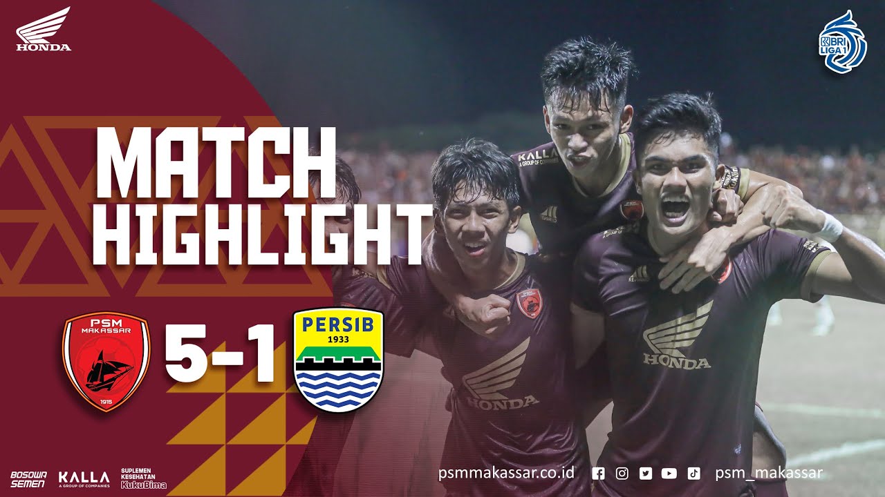 Liga1 - PSM Makassar v Persib Bandung 5-1 | AllonaPSM