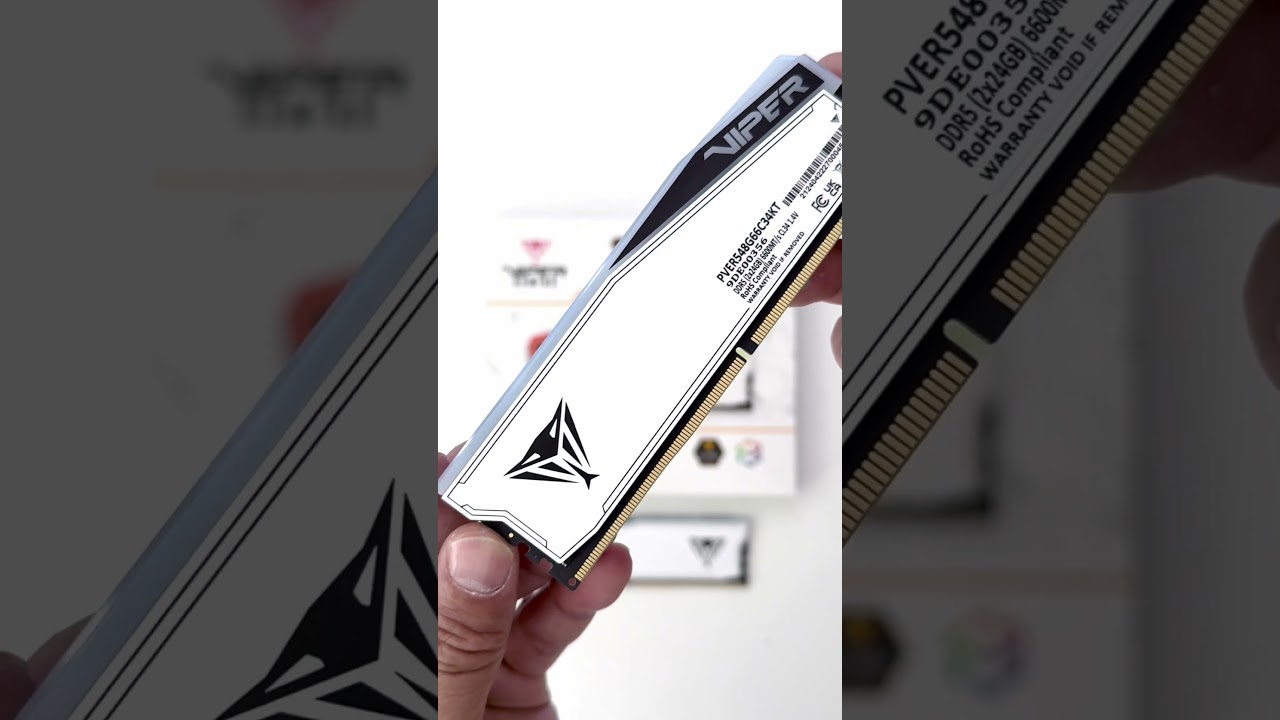 It&rsquo;s TUF being a gamer. Let Patriot help you with their Viper Gaming Elite 5 RGB DDR5-6600 48GB kits