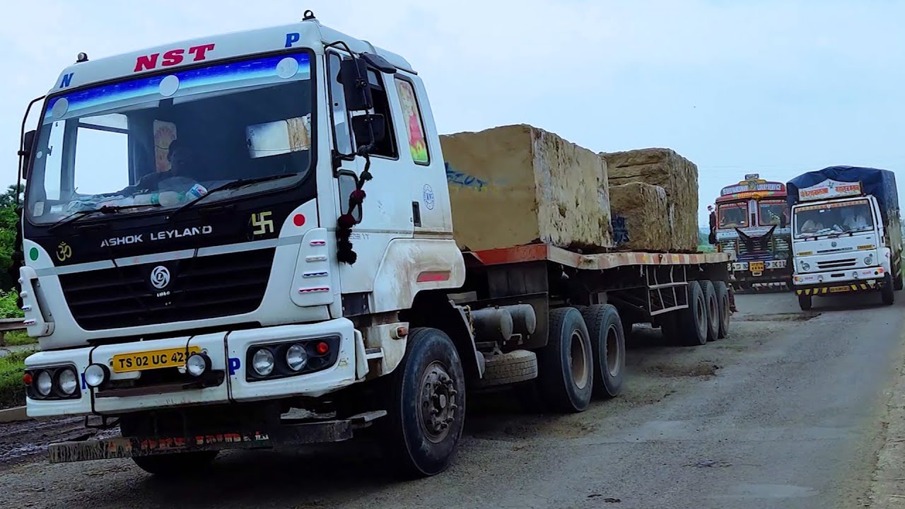 See This Heavy Load Trucks Moving On The NH Road | Truck Videos | Lorry Videos | Truck Junction