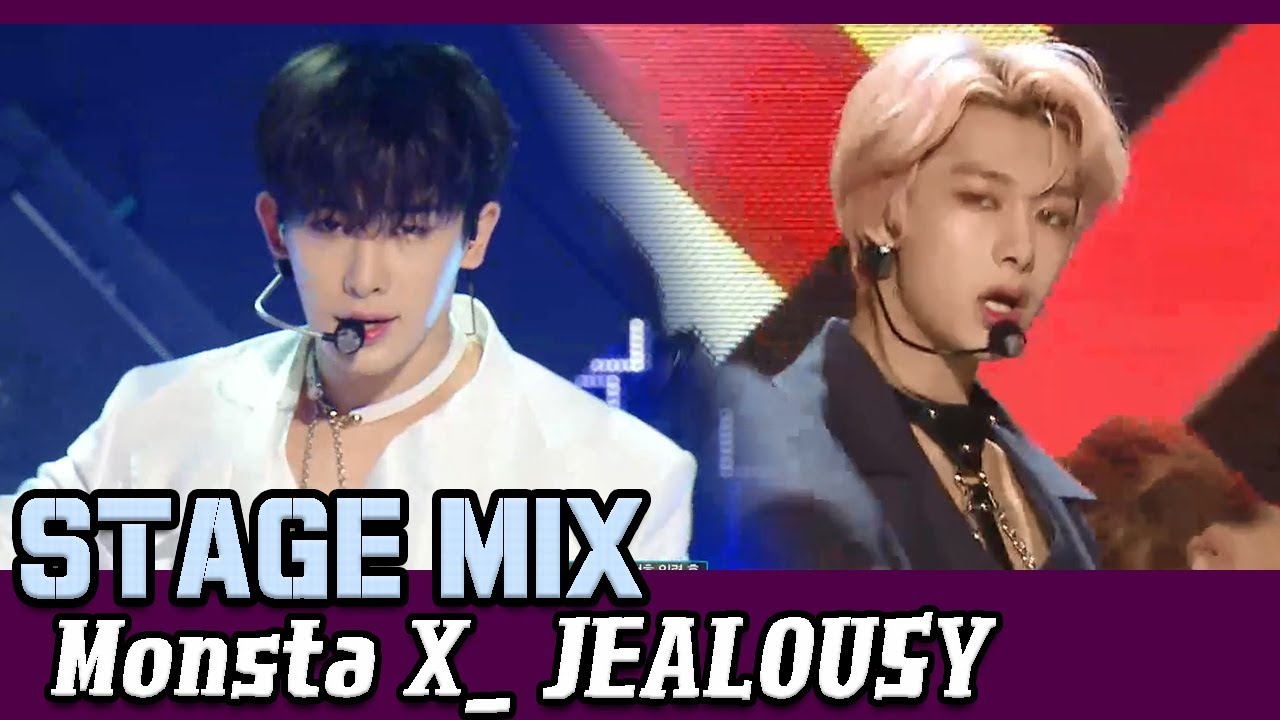 [60FPS] MONSTA X - Jealousy 교차편집(Stage Mix)