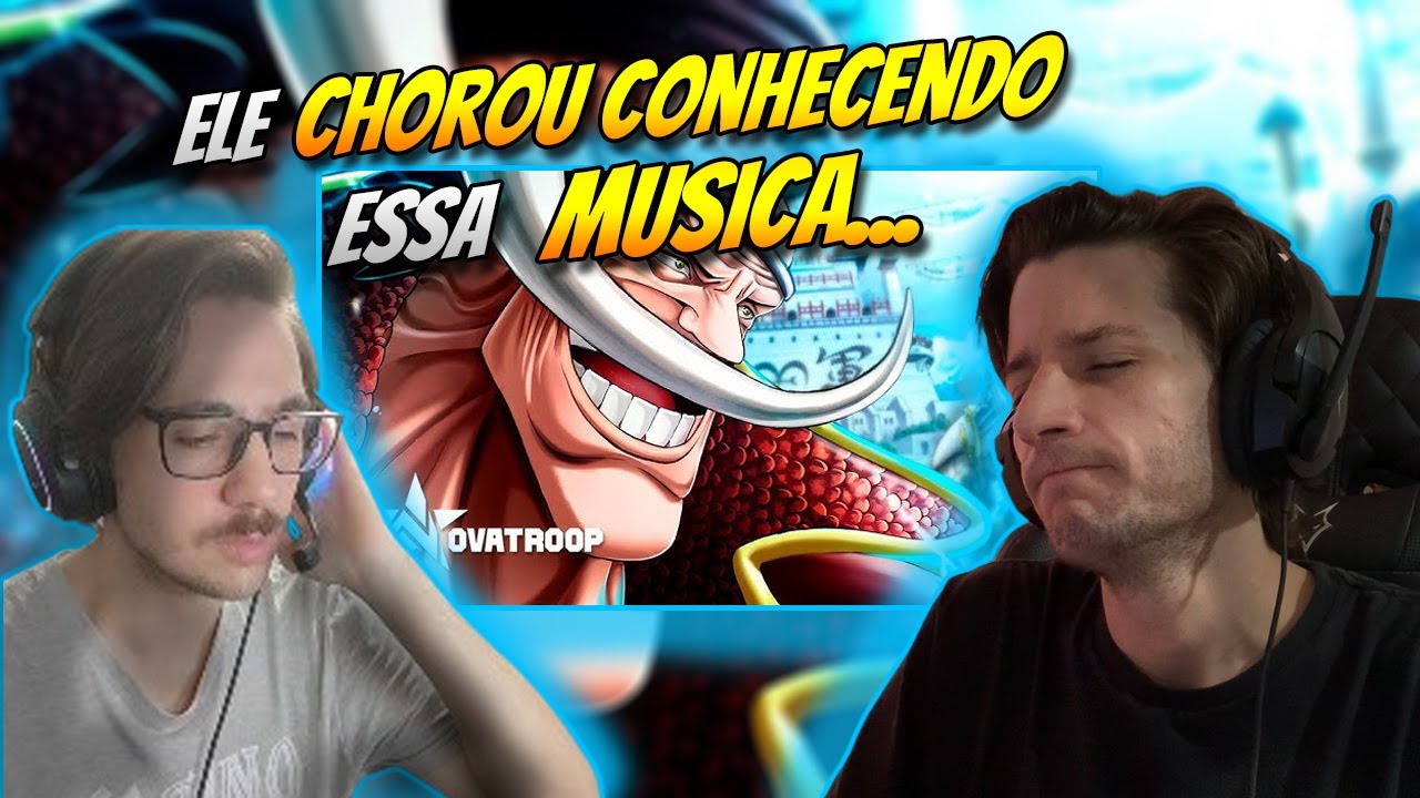 CHOROU PRIMEIRA VEZ OUVINDO MUSICA Geek - Pai Do Mar | Novatroop | Barba Branca (One Piece) - REACT
