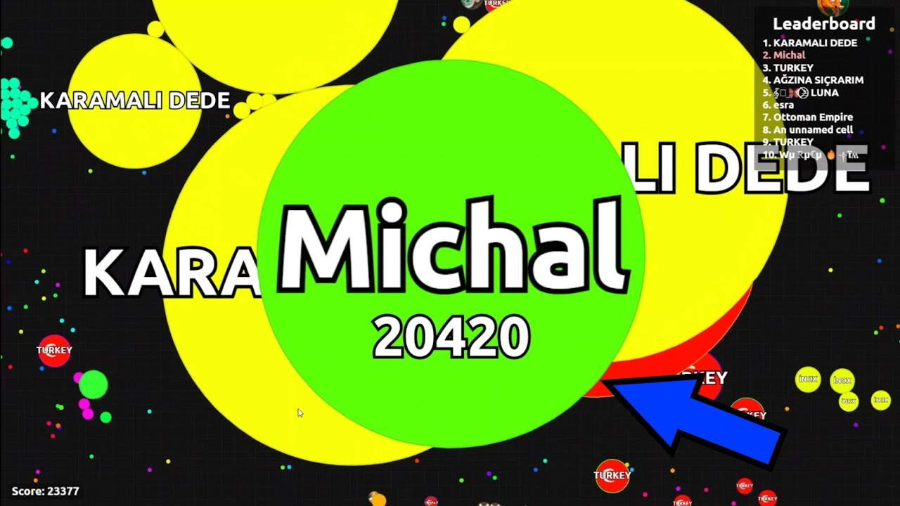 Agar.io Holding Off Turkish Players! Epic Agar.io Solo Gameplay