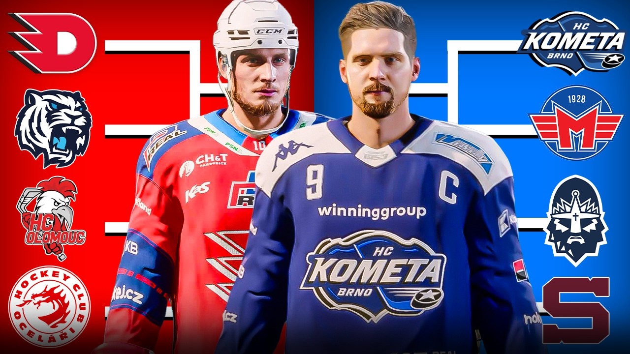 Odsimuloval jsem Playoff Extraligy a vím kdo Vyhraje! 🏆📈
