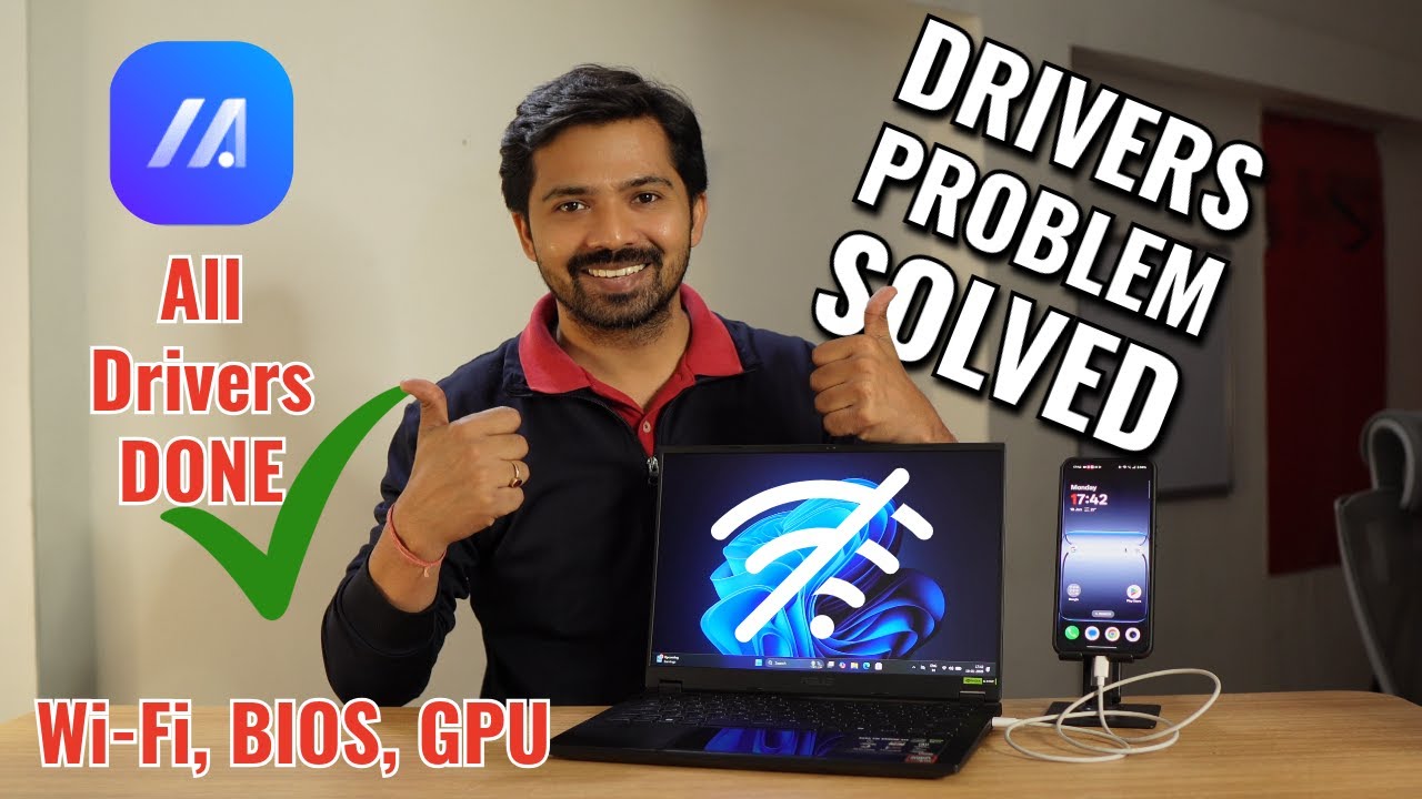 Asus Laptop Drivers Installation Guide | Fix WiFi Not Showing & Nvidia Driver Setup