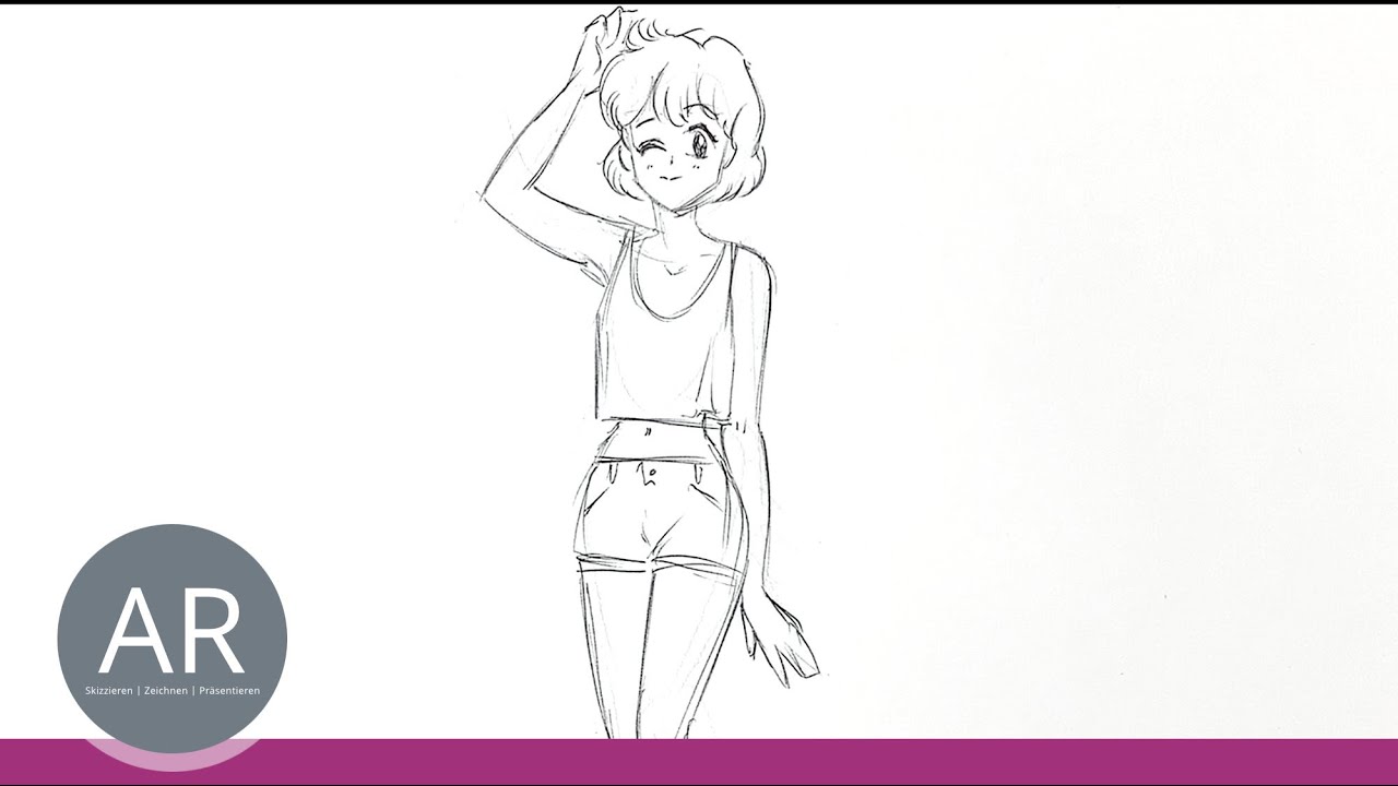 Manga-Figuren einfach zeichnen lernen. Manga zeichnen f&uuml;r Anf&auml;nger. Mangakurse von Akademie Ruhr