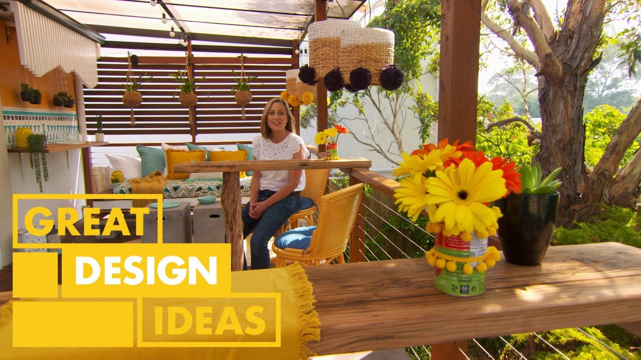 Mexican-Inspired Deck Makeover | DESIGN | Great Home Ideas