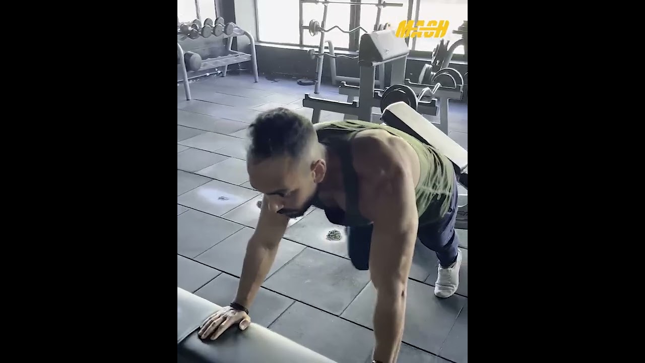 Chest Workout | Incline Dumbbell Chest Press | [Mahmoud Salah MASH]