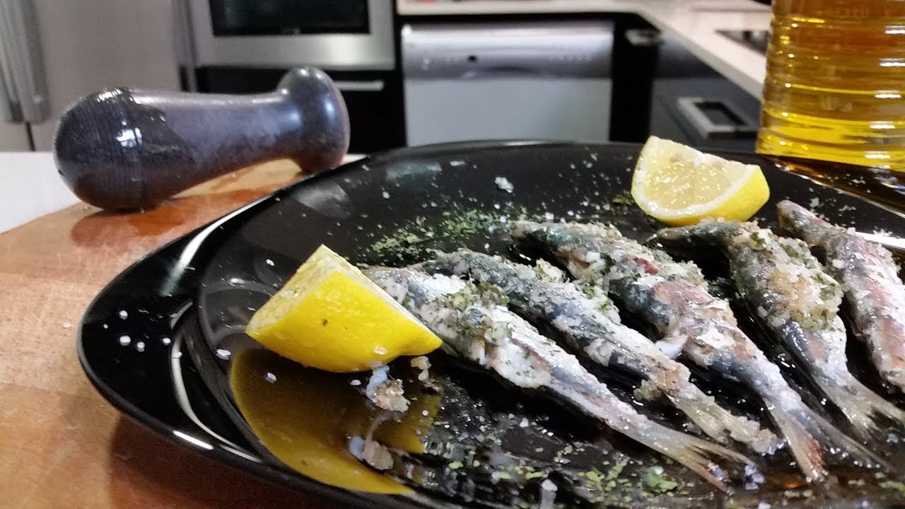 Sardinas a la plancha y... sin olor!!!!!!!!