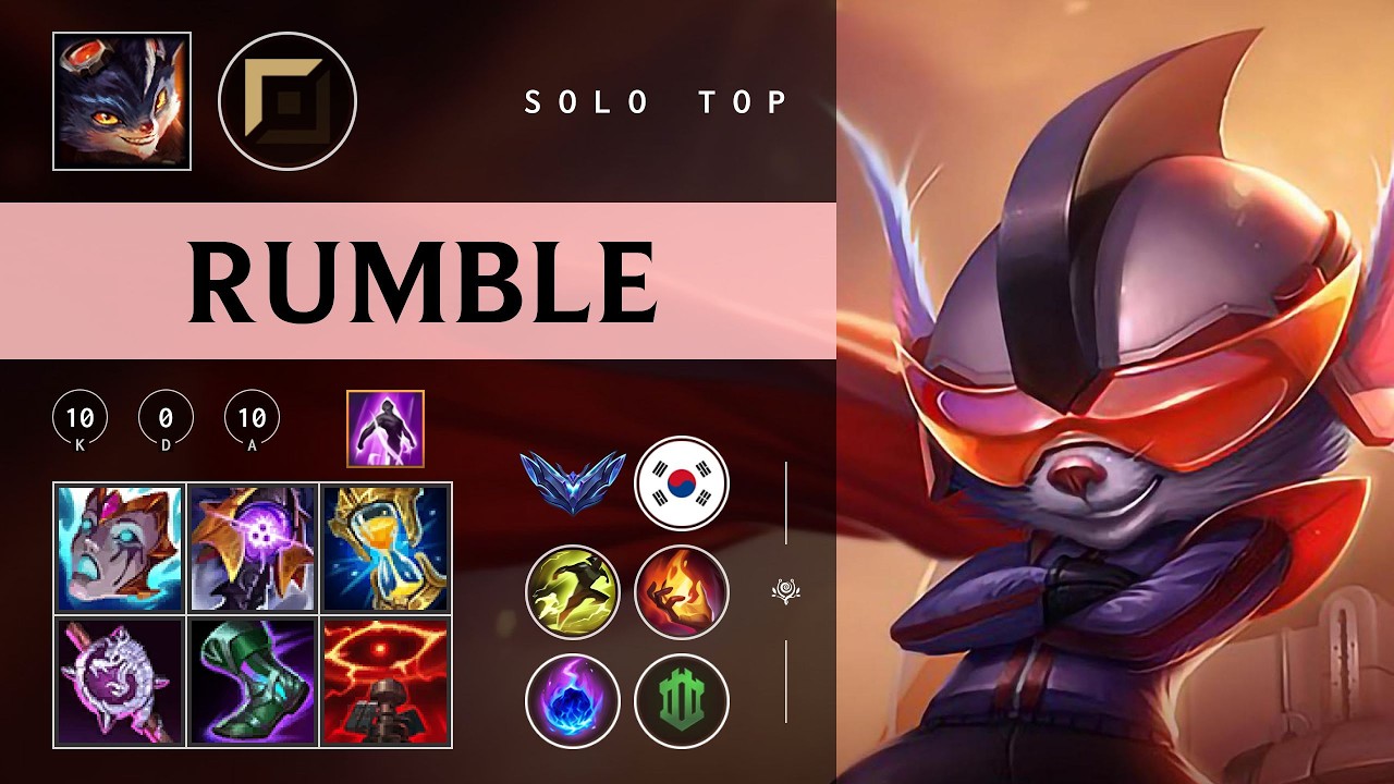 Rumble Top vs Malphite - KR Diamond Patch 26.03