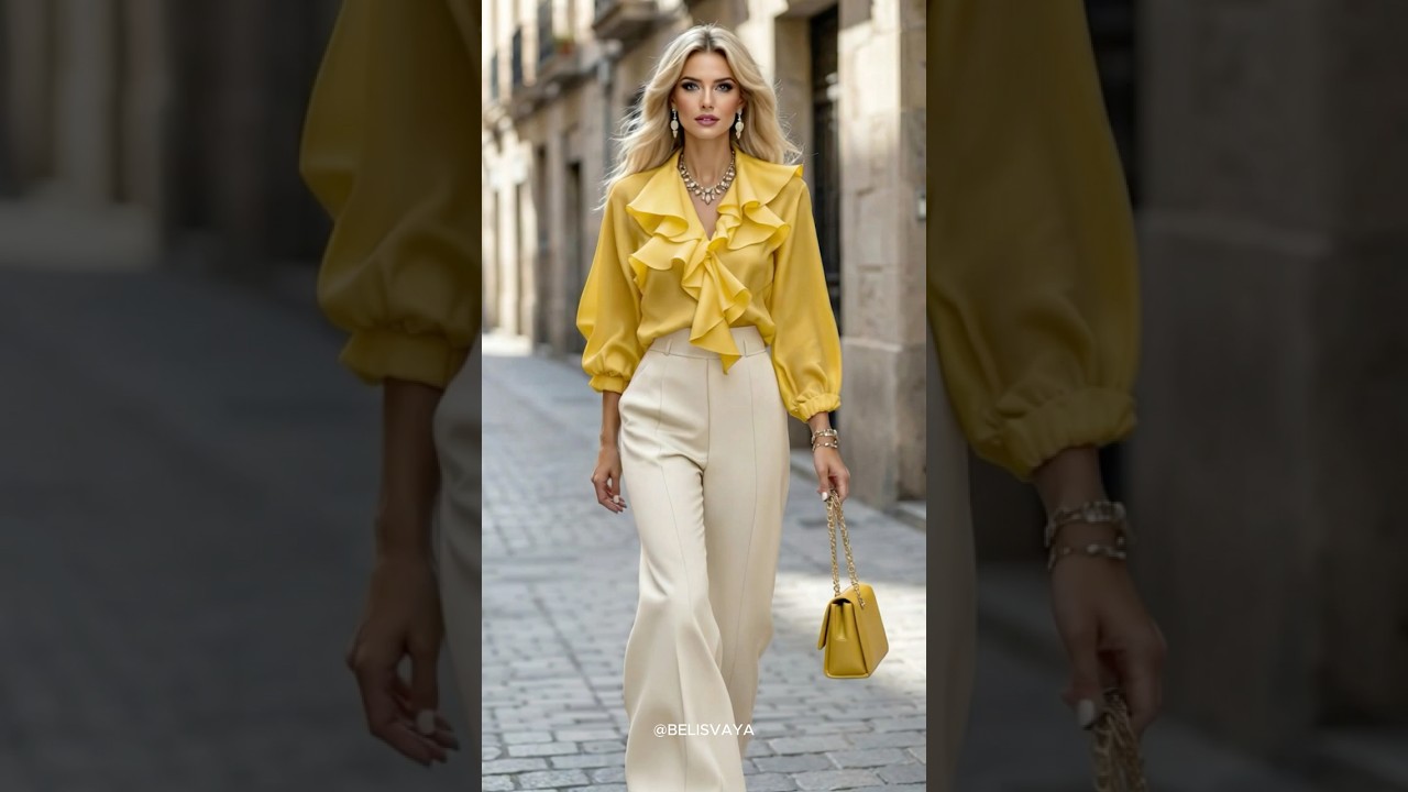 5 pomysł&oacute;w na wiosenną stylizację | Bluzka i spodnie dla kobiet | Styl BELISVAYA ✨ #szorty
